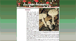 Desktop Screenshot of funghi-micologia.info