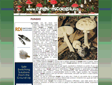 Tablet Screenshot of funghi-micologia.info